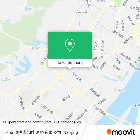 南京顶热太阳能设备有限公司 map