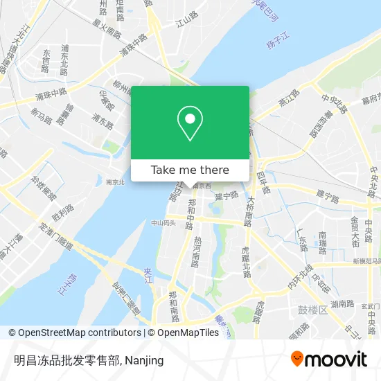 明昌冻品批发零售部 map
