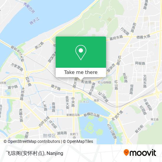 飞琼阁(安怀村点) map