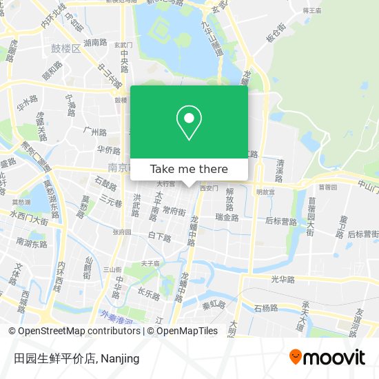 田园生鲜平价店 map