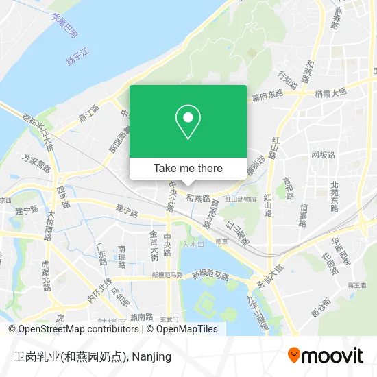 卫岗乳业(和燕园奶点) map
