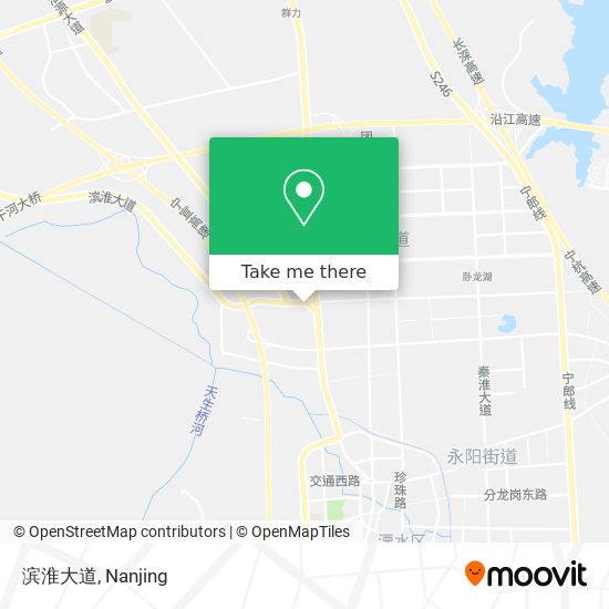 滨淮大道 map
