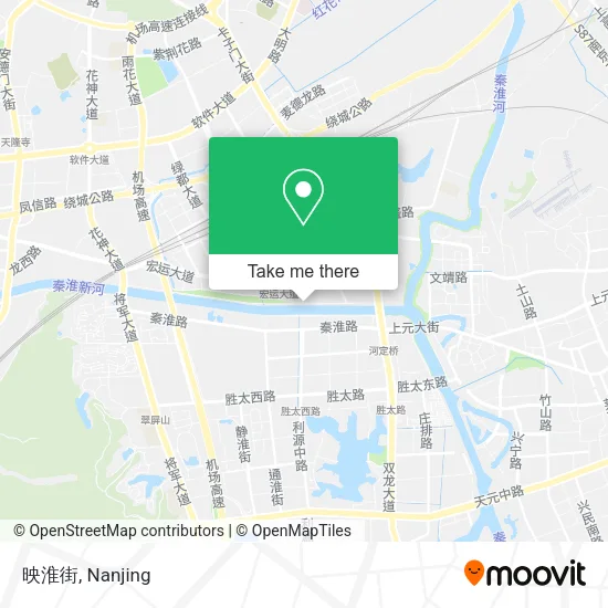 映淮街 map