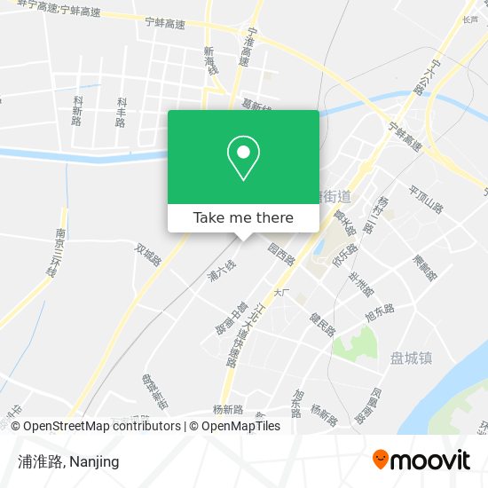 浦淮路 map