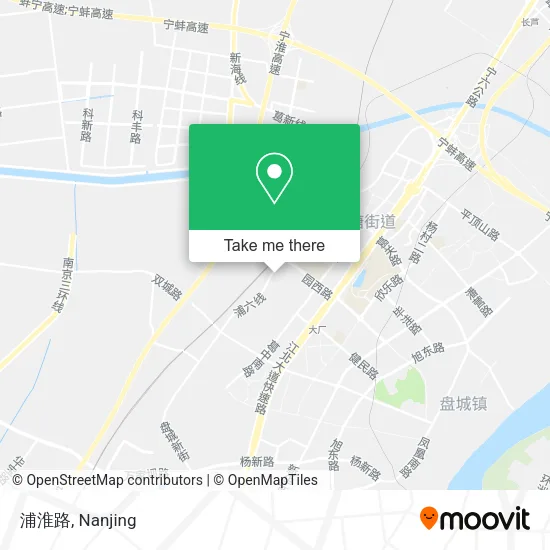 浦淮路 map