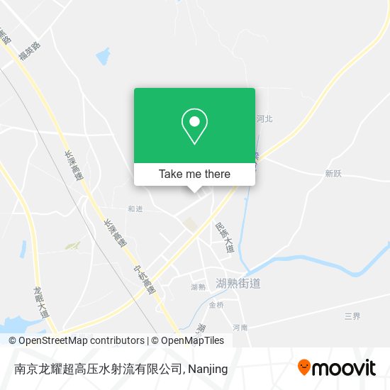 南京龙耀超高压水射流有限公司 map