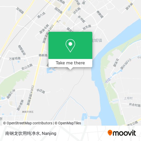 南钢龙饮用纯净水 map