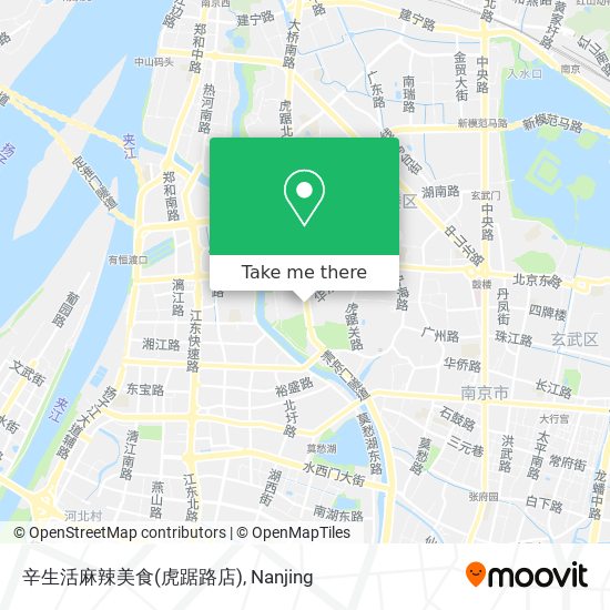 辛生活麻辣美食(虎踞路店) map