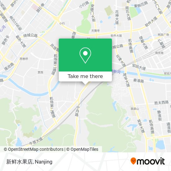 新鲜水果店 map