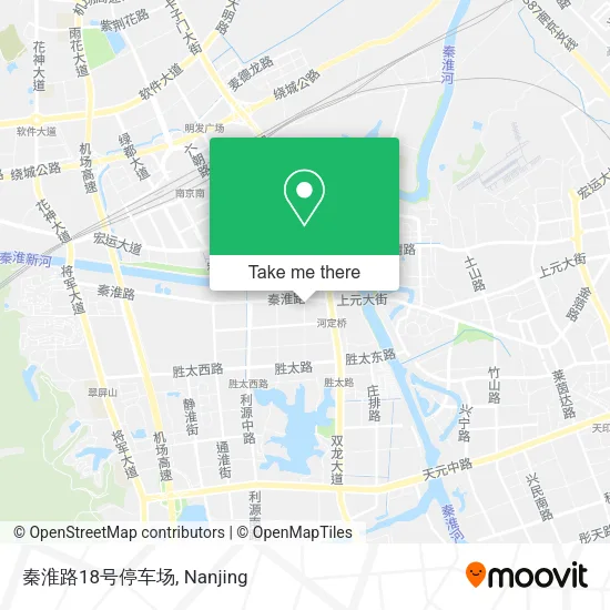 秦淮路18号停车场 map