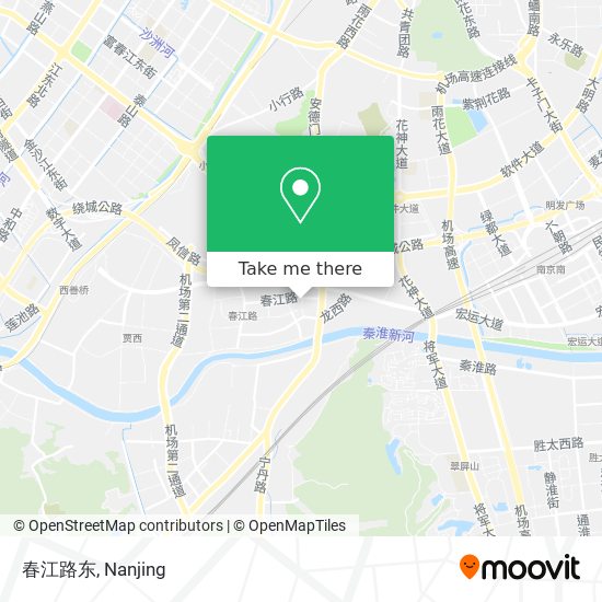 春江路东 map