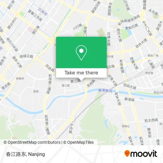 春江路东 map