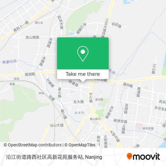 沿江街道路西社区高新花苑服务站 map