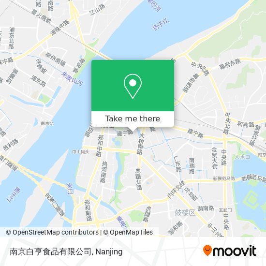 南京白亨食品有限公司 map