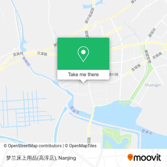 梦兰床上用品(高淳店) map