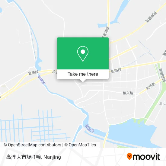 高淳大市场-1幢 map