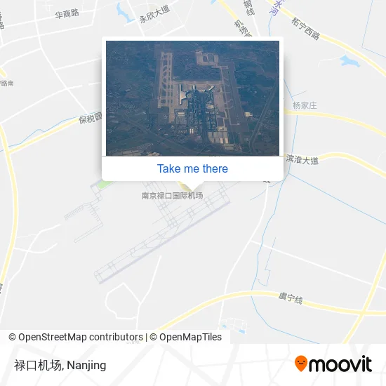 禄口机场 map