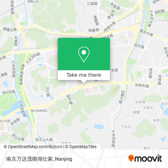 南京万达茂御湖仕家 map