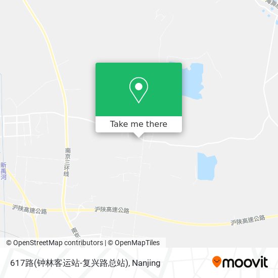 617路(钟林客运站-复兴路总站) map