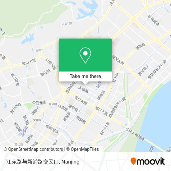 江苑路与新浦路交叉口 map