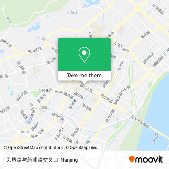 凤凰路与新浦路交叉口 map