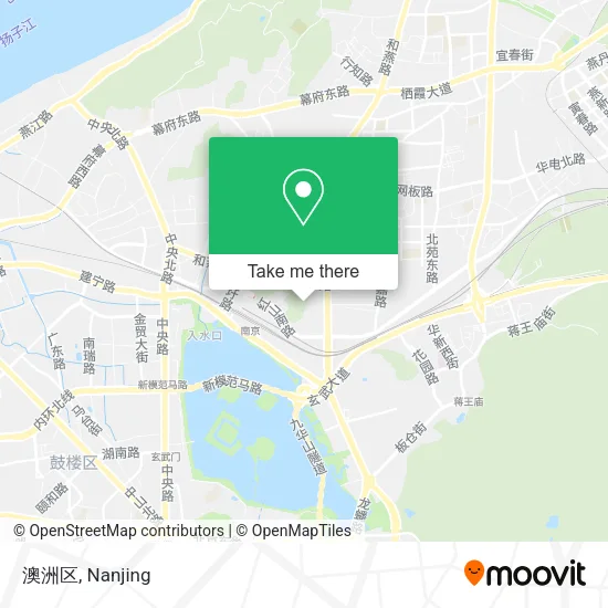 澳洲区 map