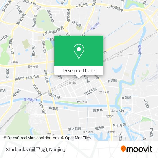 Starbucks (星巴克) map
