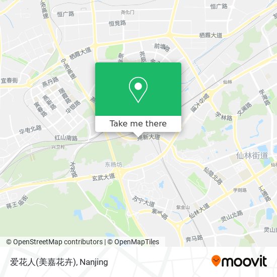爱花人(美嘉花卉) map