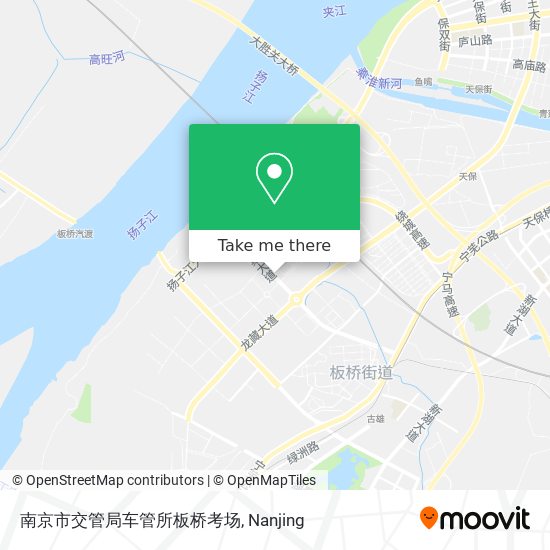 南京市交管局车管所板桥考场 map