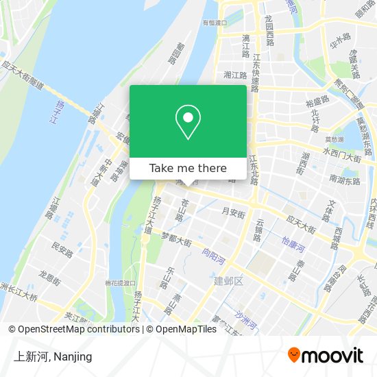 上新河 map