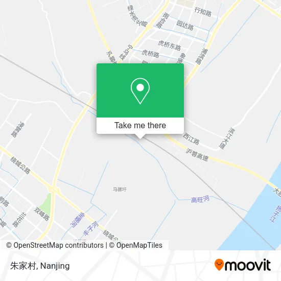 朱家村 map