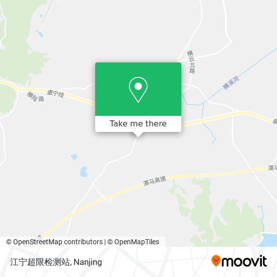 江宁超限检测站 map