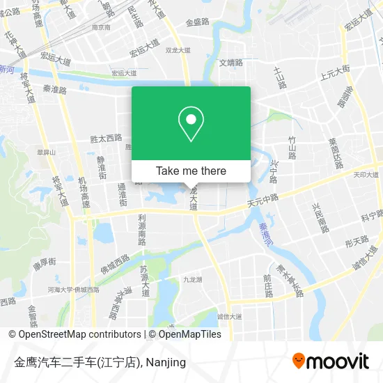 金鹰汽车二手车(江宁店) map