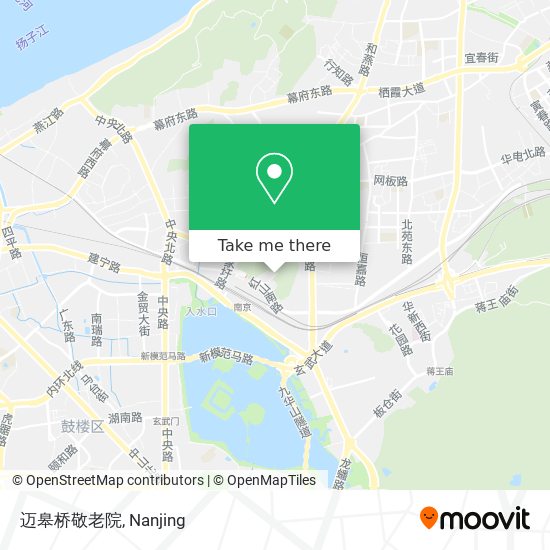 迈皋桥敬老院 map