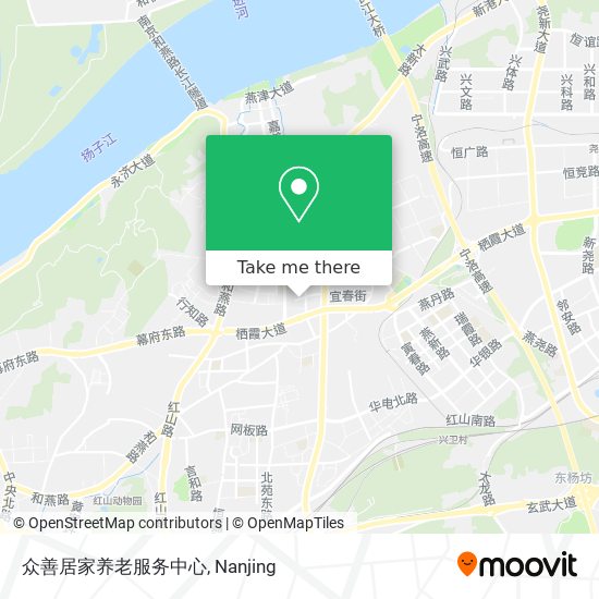 众善居家养老服务中心 map