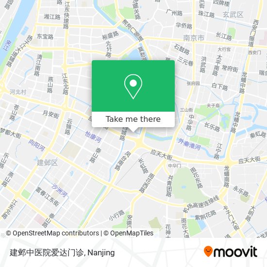 建邺中医院爱达门诊 map