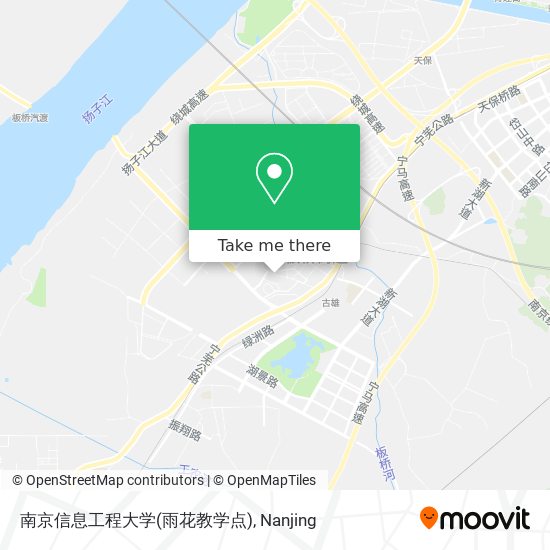 南京信息工程大学(雨花教学点) map