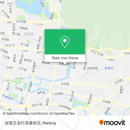 金陵五金灯具建材店 map