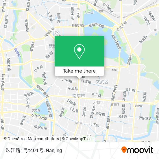 珠江路1号t401号 map