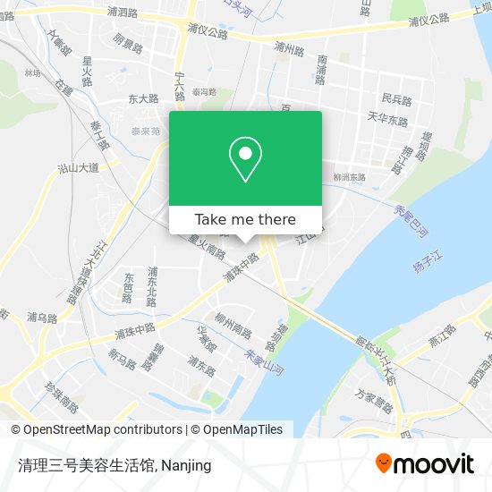 清理三号美容生活馆 map