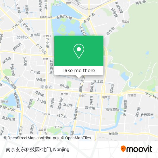 南京玄东科技园-北门 map