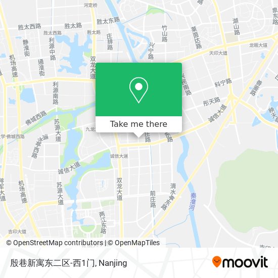 殷巷新寓东二区-西1门 map