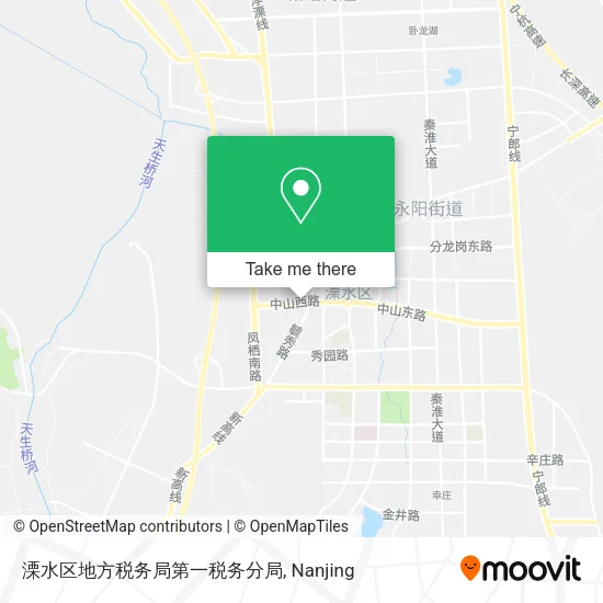 溧水区地方税务局第一税务分局 map