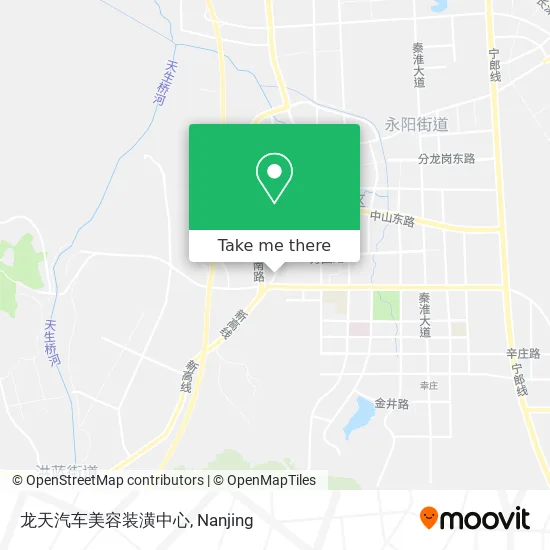龙天汽车美容装潢中心 map