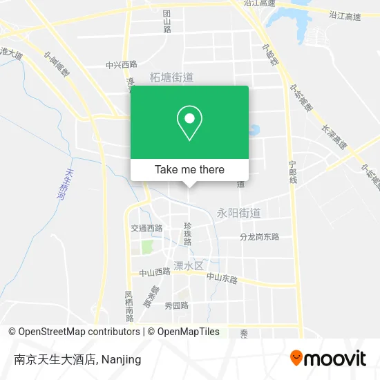南京天生大酒店 map