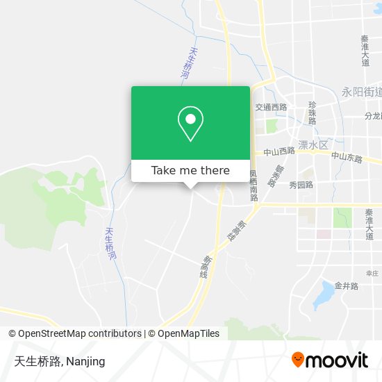 天生桥路 map