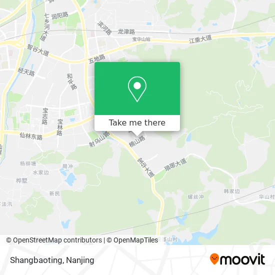 Shangbaoting map