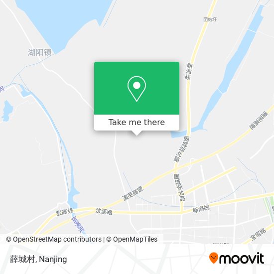 薛城村 map