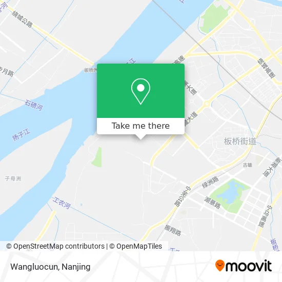 Wangluocun map