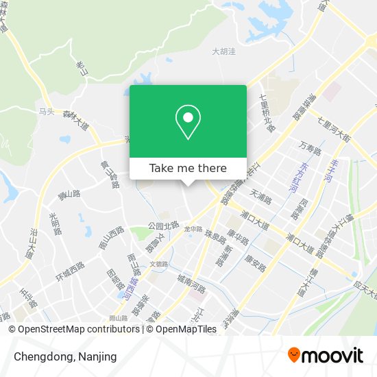 Chengdong map